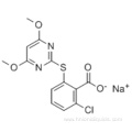 Pyrithiobac-sodium CAS 123343-16-8